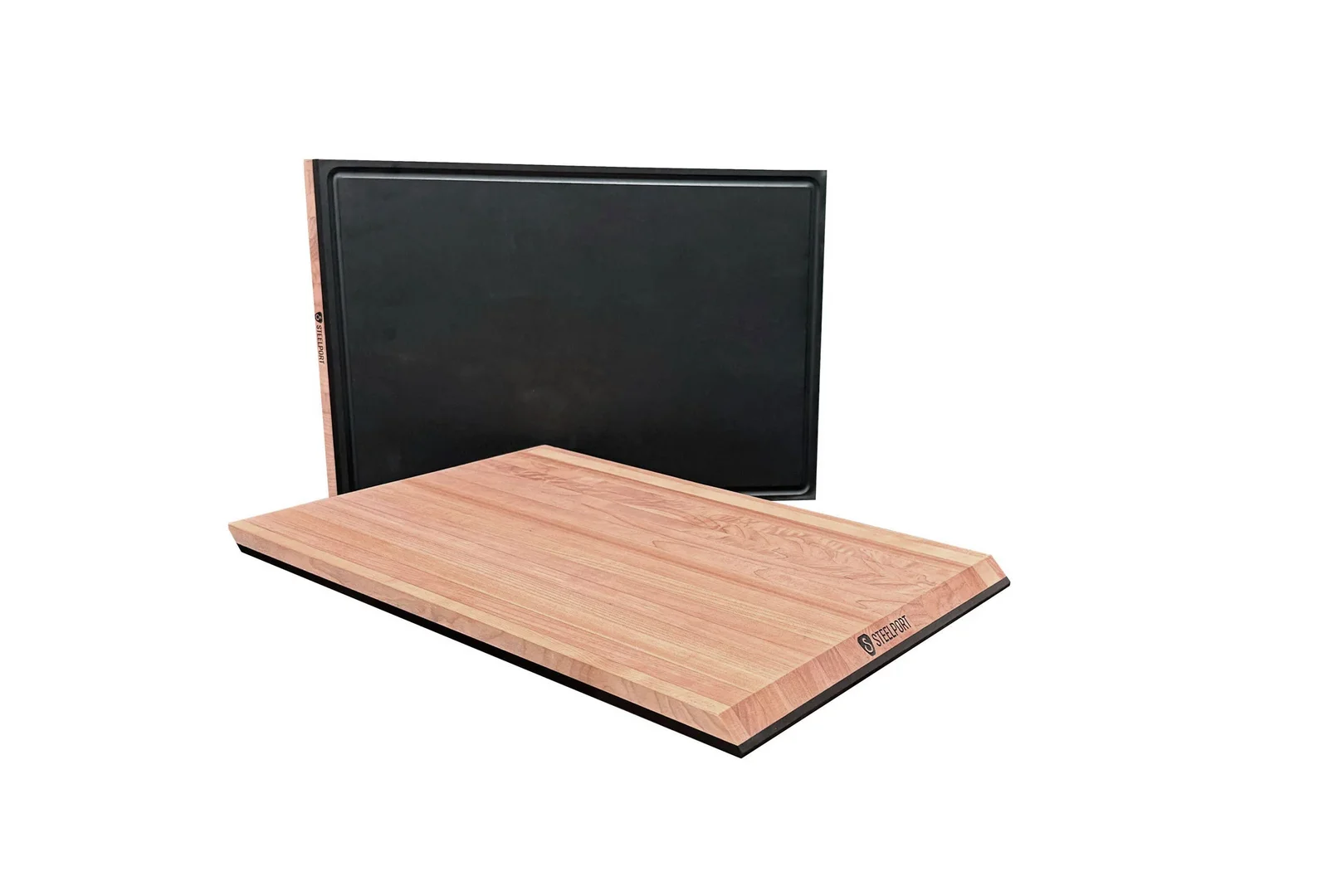 SteelCore™ 2-in-1 Oregon Maple Cutting Board, 18"x12" by Steelport Knife Co