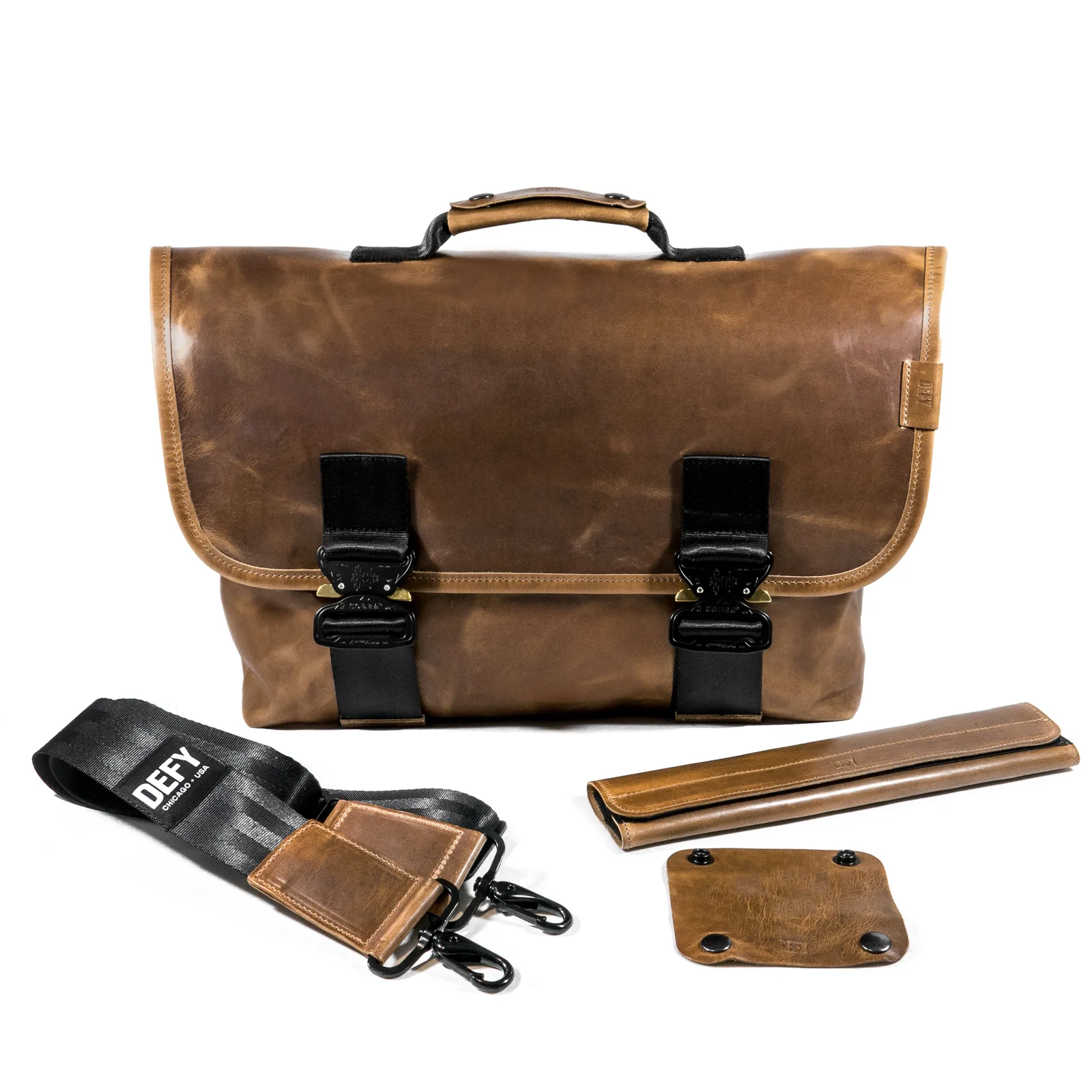 Recon Horween Cavalier Whiskey Leather / Ultimate Bundle / Ships in 6-10 Weeks by Defy Bags