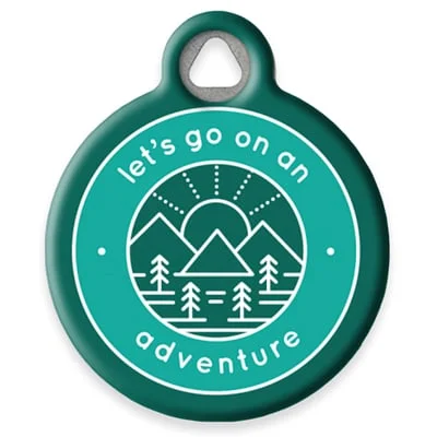 Adventure Badge Pet ID Tag by Dog Tag Art by Lupine Pet