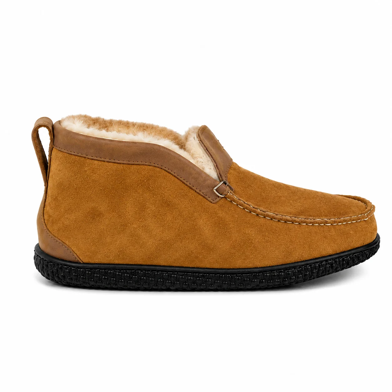 In Stock Men’s Quad ESQ Slipper: Terra Suede by Quoddy