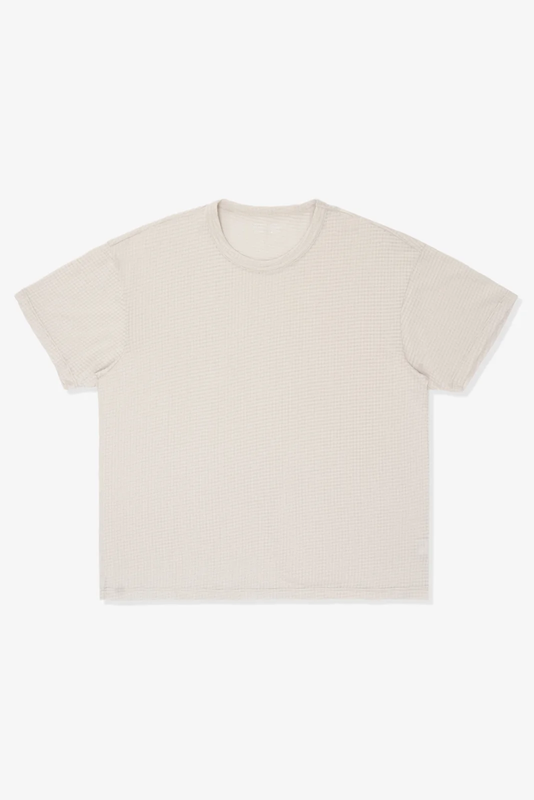 SHEER GAUZE T-SHIRT - SOLAR GREY by Lady White Co.
