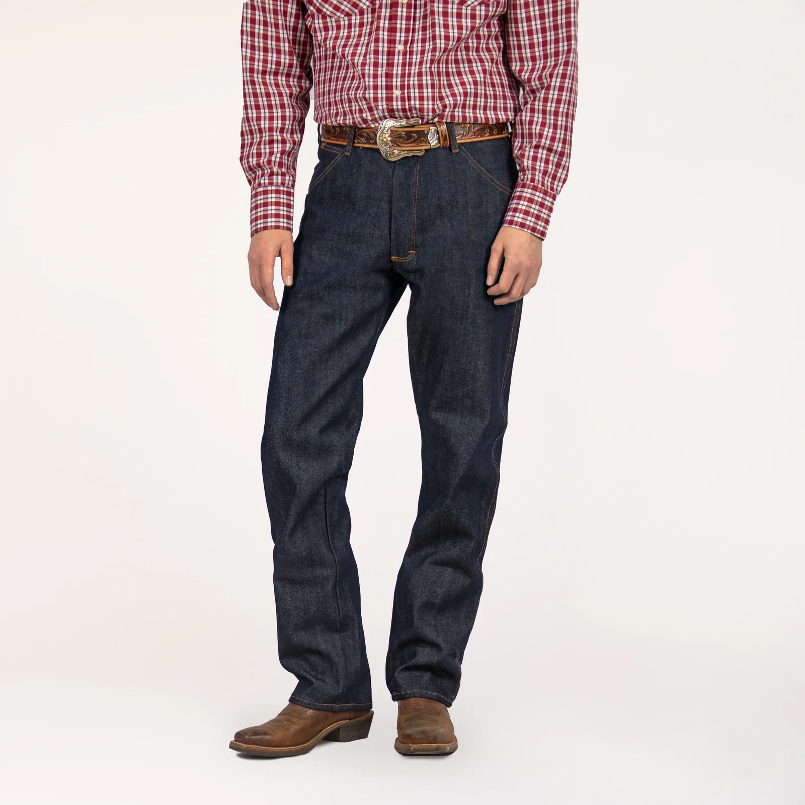 #1903 American Made Jean COWBOY ORIGINAL FIT 14 oz. Five Pocket Jean by Round House