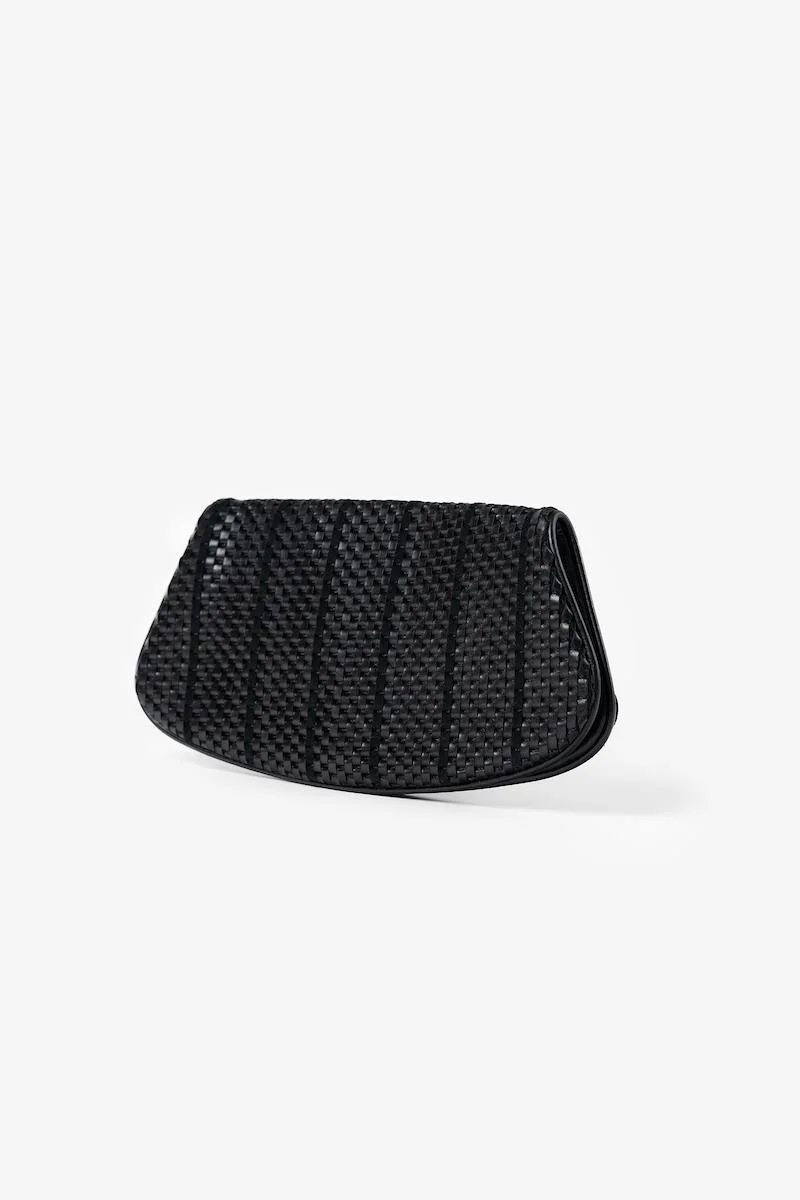 Woven Ivy Clutch by Moore & Giles