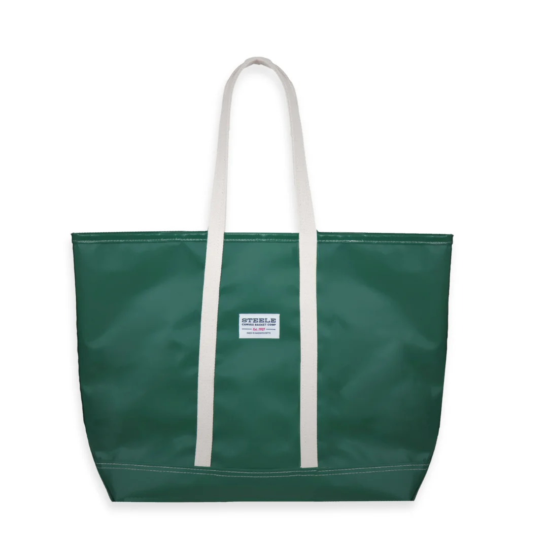 Forest Green Water-Resistant Steeletex Tote by Steele Canvas