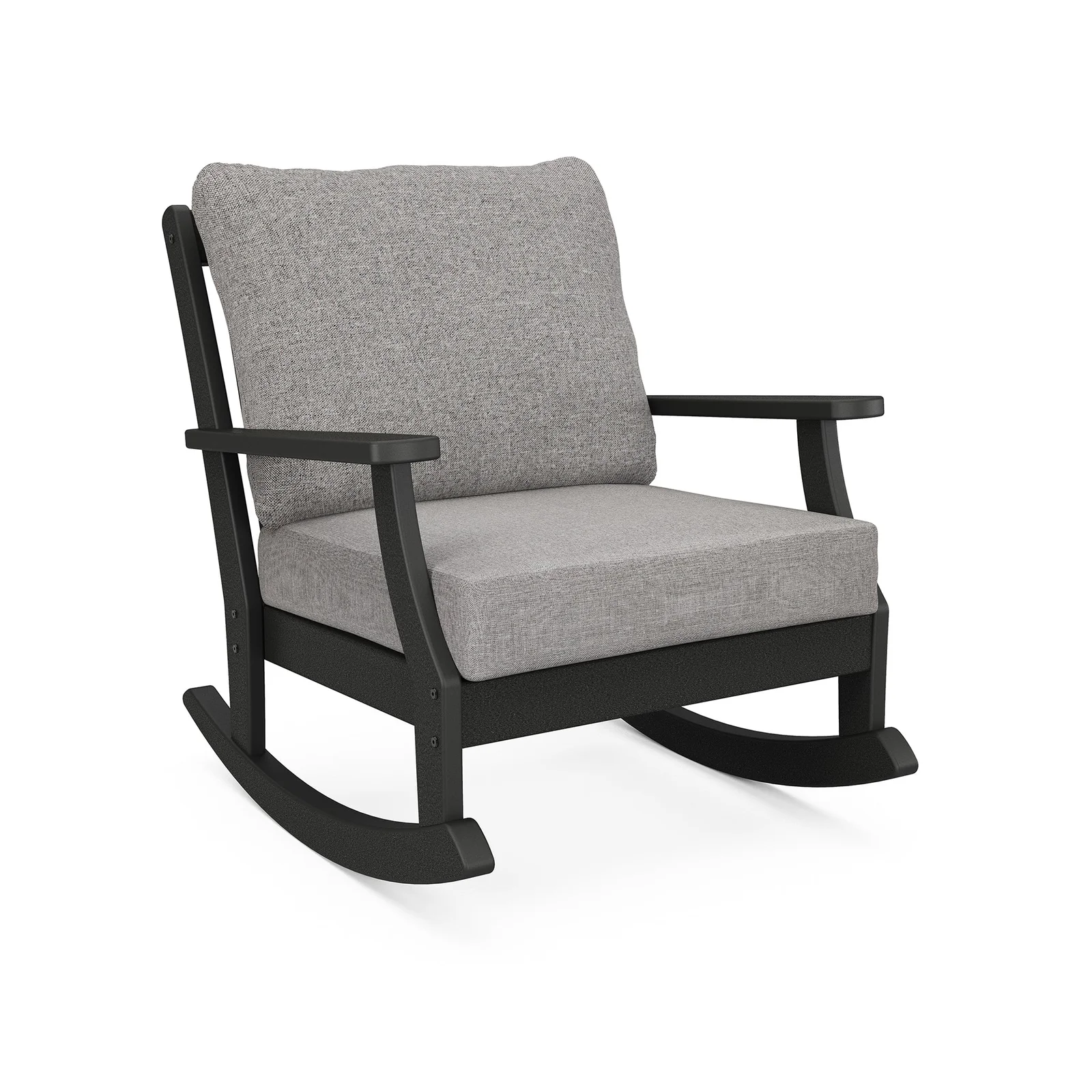 POLYWOOD Braxton Deep Seating Rocking Chair by Vermont Woods Studios