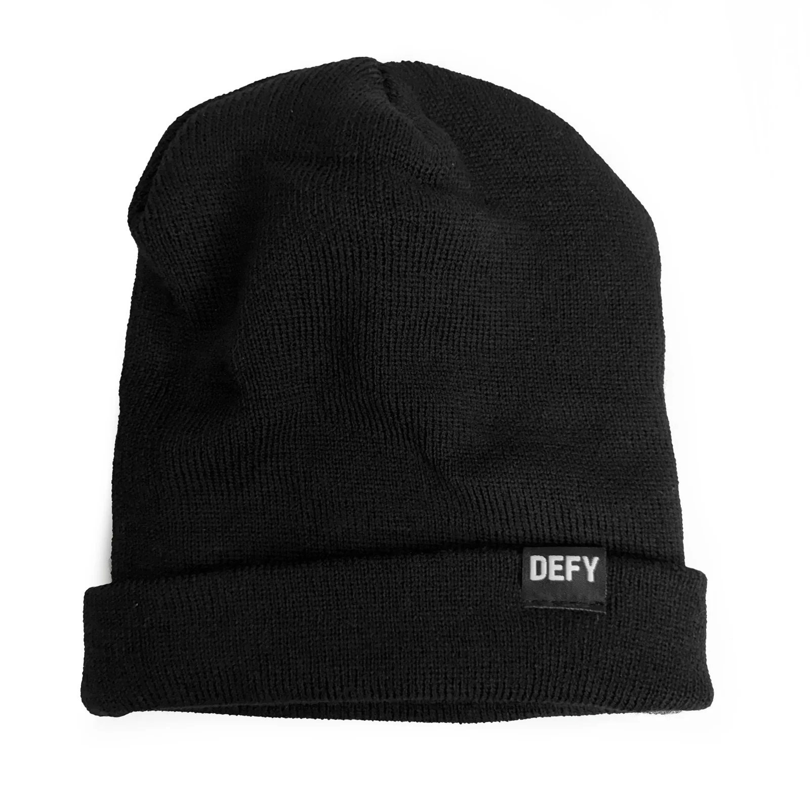 DEFY Black Beanie / Ships in 3-4 Weeks by Defy Bags
