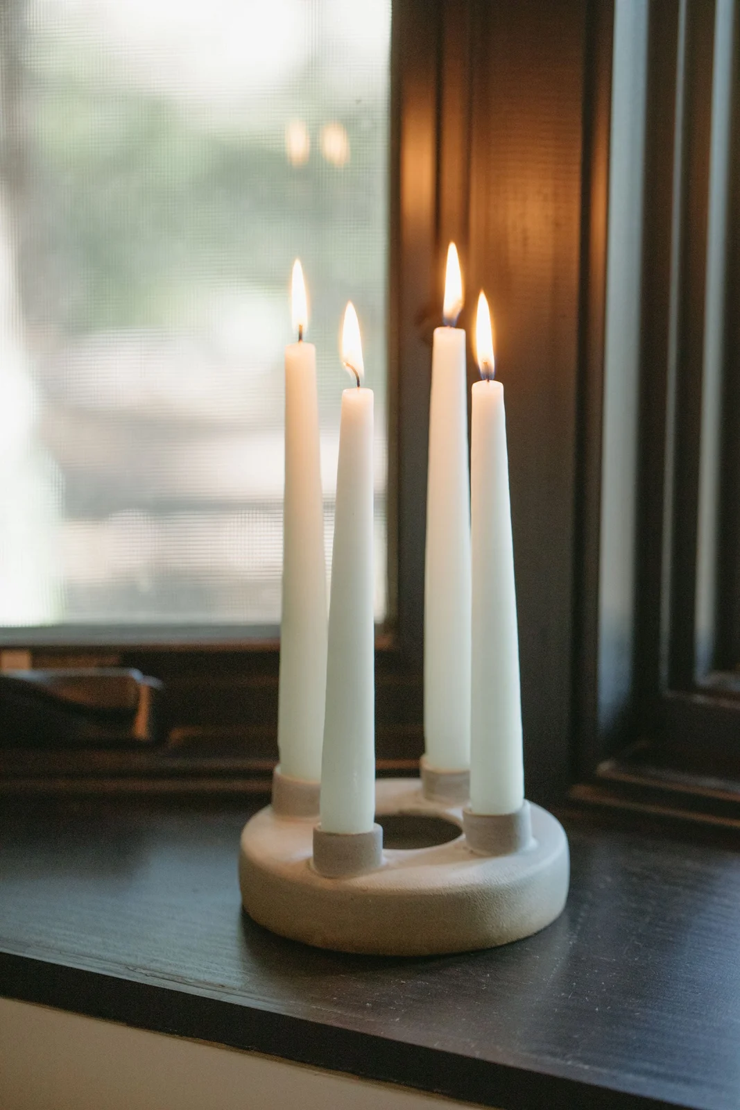 Advent Candle Holder by Notary Ceramics