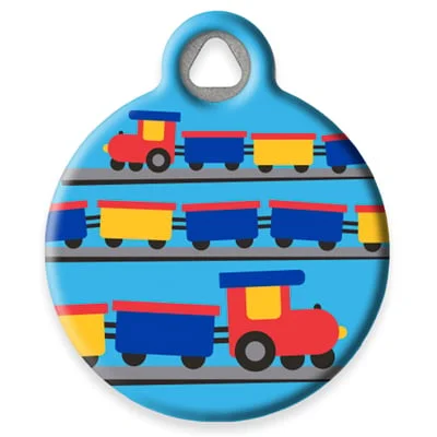 Choo-Choo Pet ID Tag by Dog Tag Art by Lupine Pet