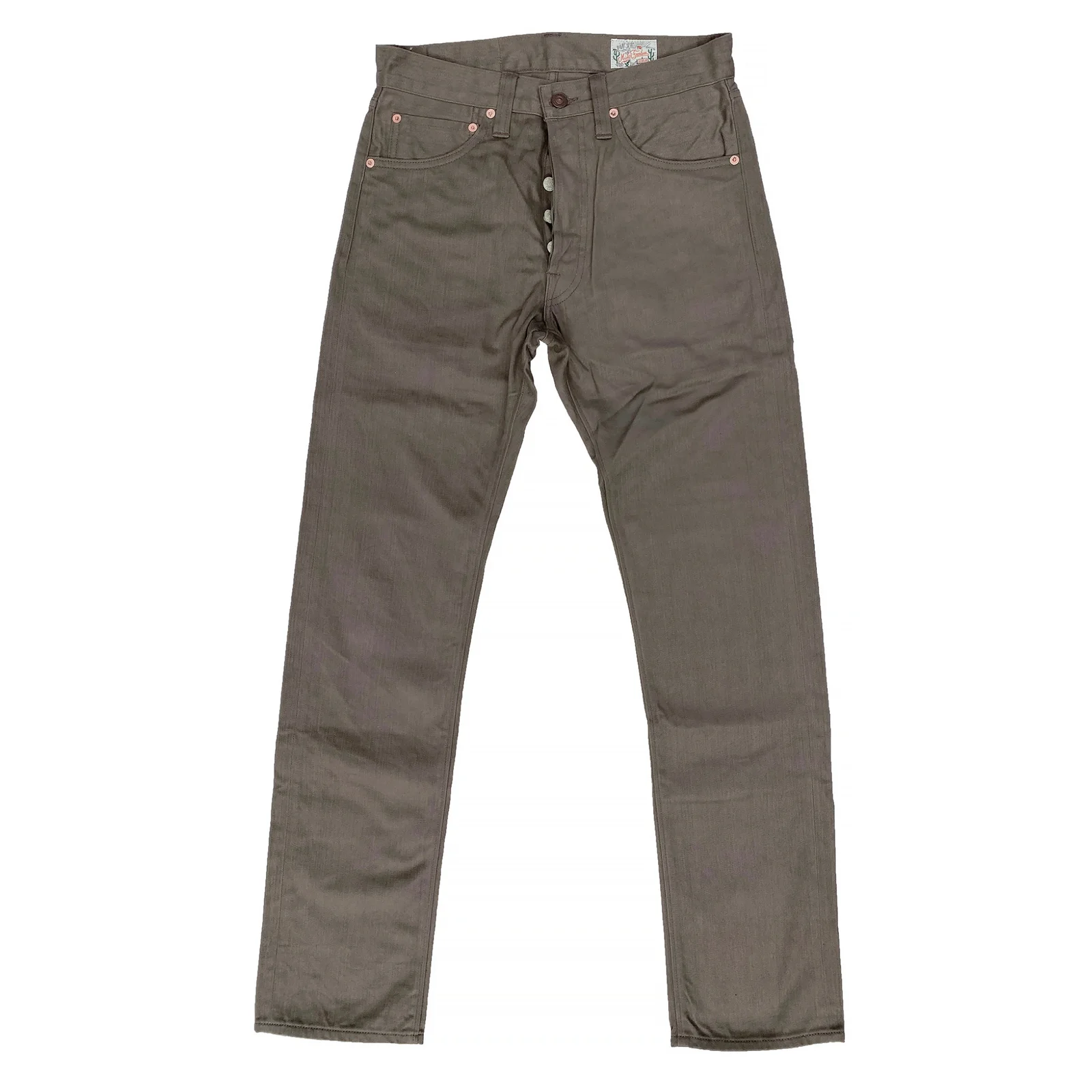 Californian Lot.674 - Mocha Sateen (Slim leg) by Mister Freedom