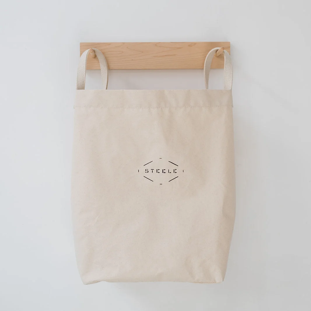 Wall Hanging Laundry Bag by Steele Canvas