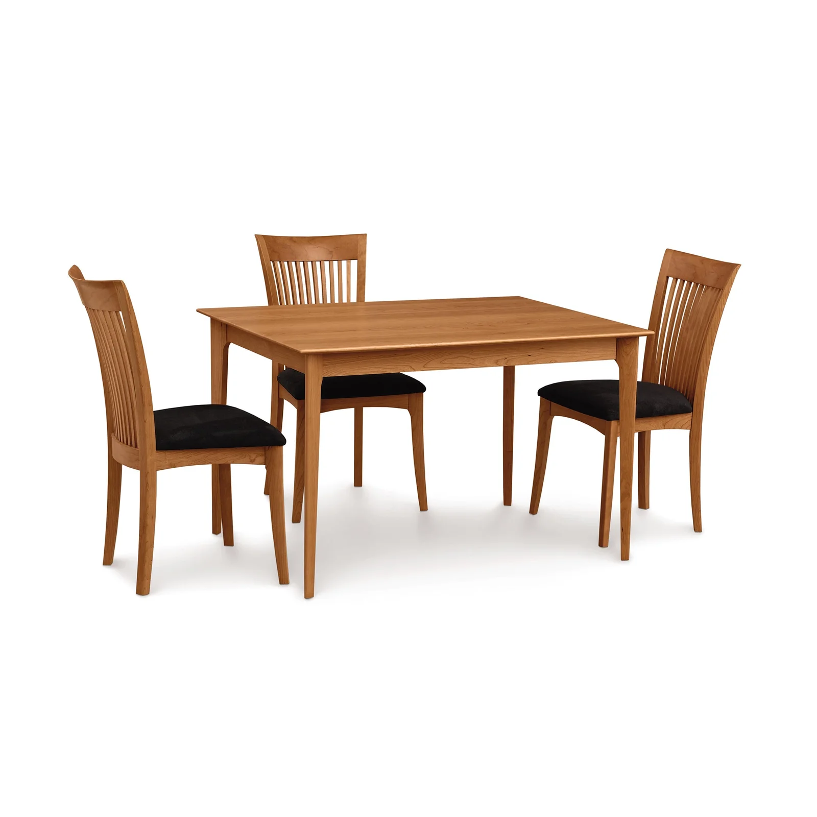 Sarah Shaker Tapered Leg Solid Top Table by Vermont Woods Studios