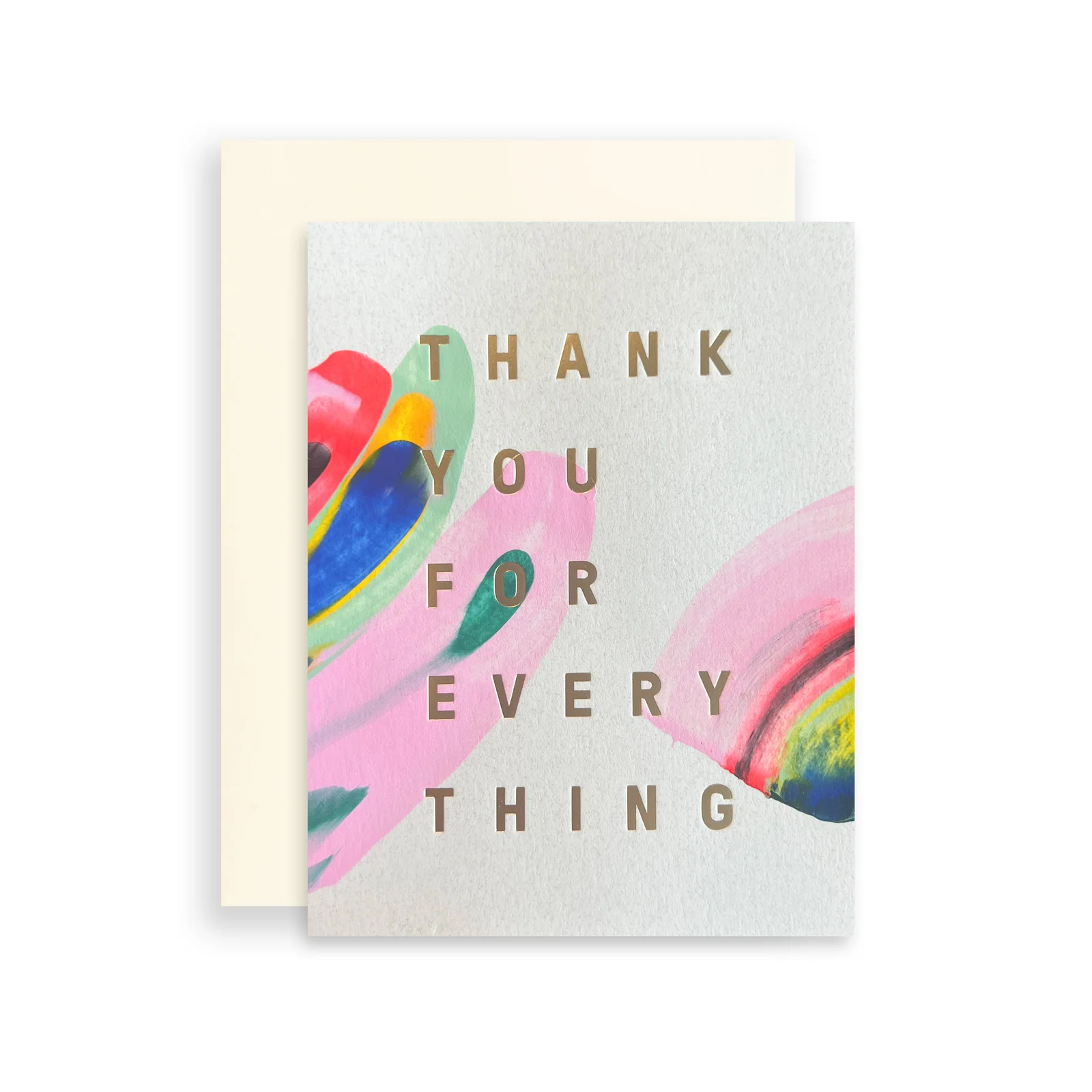 Rainbow Thank You by Moglea