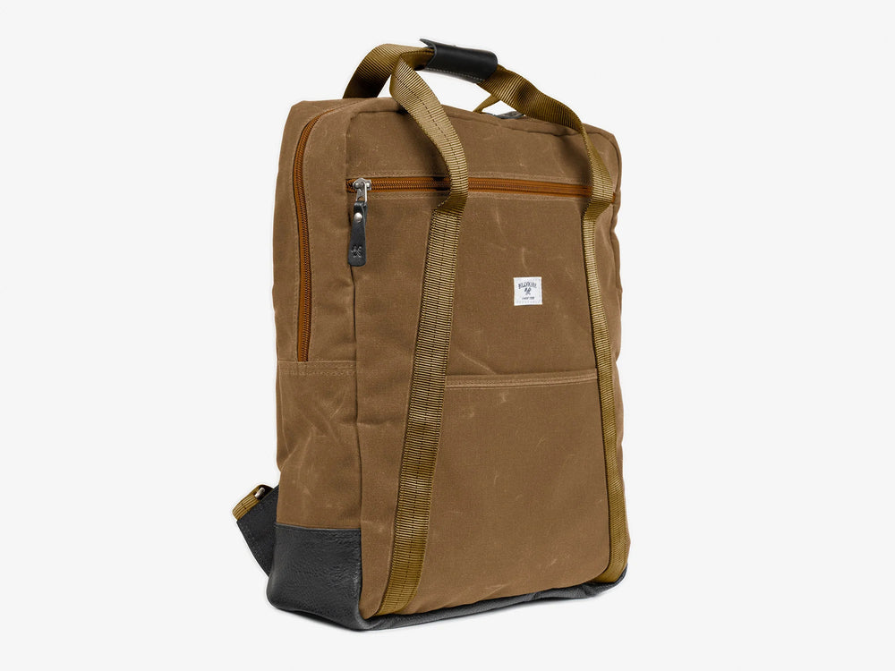 No. 609 Standard Issue Backpack Tote, Brush Brown by Billykirk