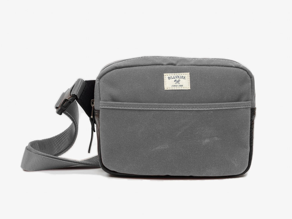 No. 605 Standard Issue Crossbody & Belt Pouch, Ash by Billykirk