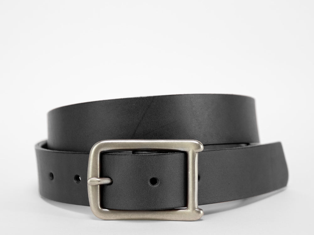 No. 640 Founders Buckle Belt, Black by Billykirk