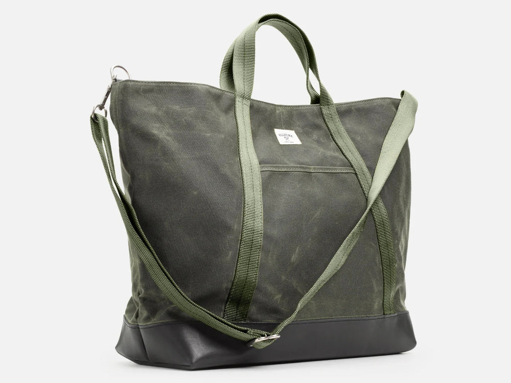 No. 540 Standard Issue East West Tote, Olive by Billykirk