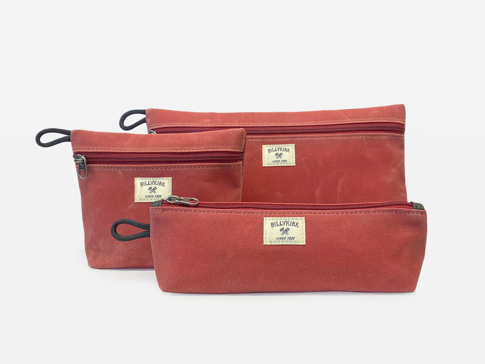 Standard Issue Pouch Bundle, Nantucket Red by Billykirk