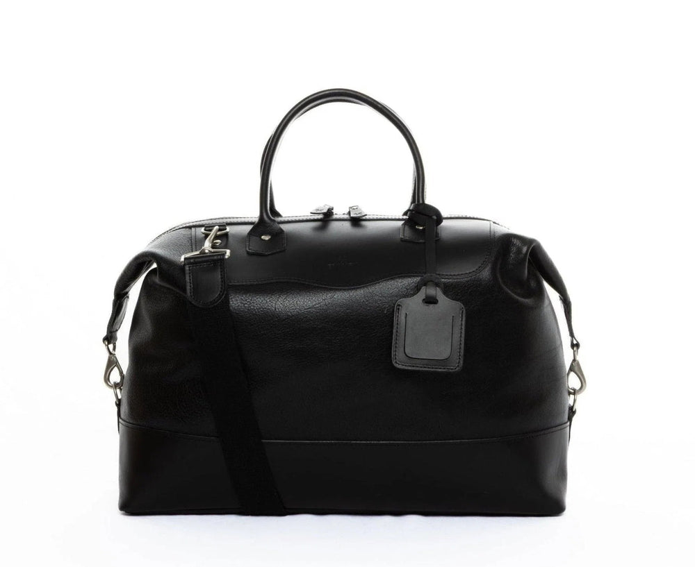 No. 642 Small Carryall, Black Leather by Billykirk