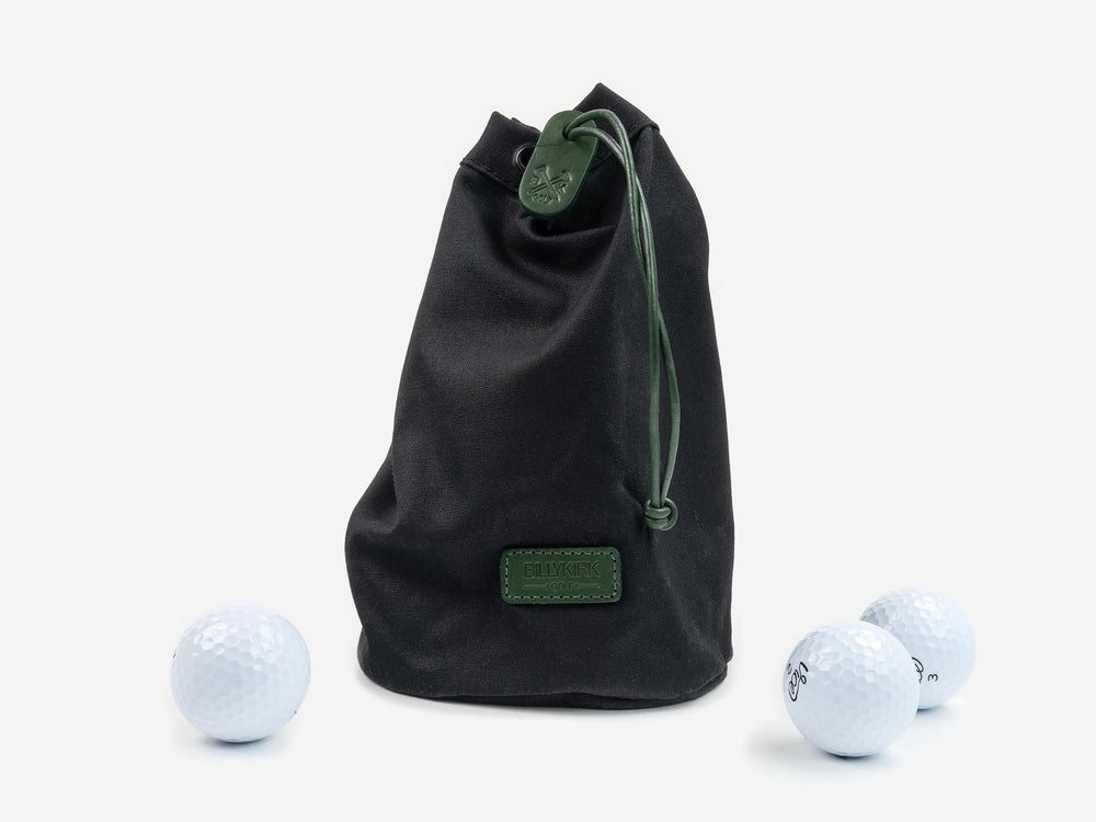 No. 549 Golf Shag Bag, Black by Billykirk