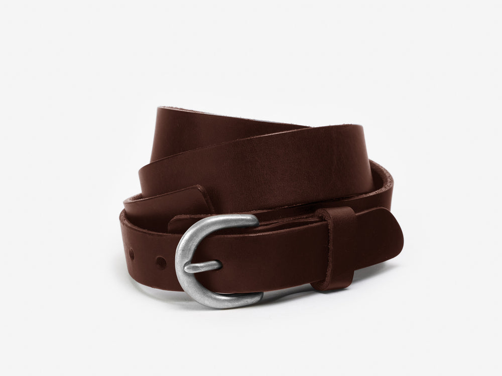 No. 222 Harness Buckle Belt, Hickory by Billykirk