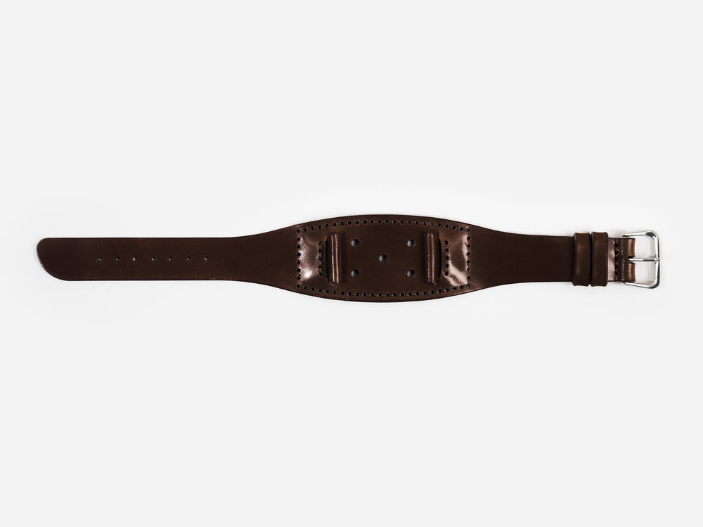 No. 629 Classic Watch Strap, Dark Brown Cordovan by Billykirk