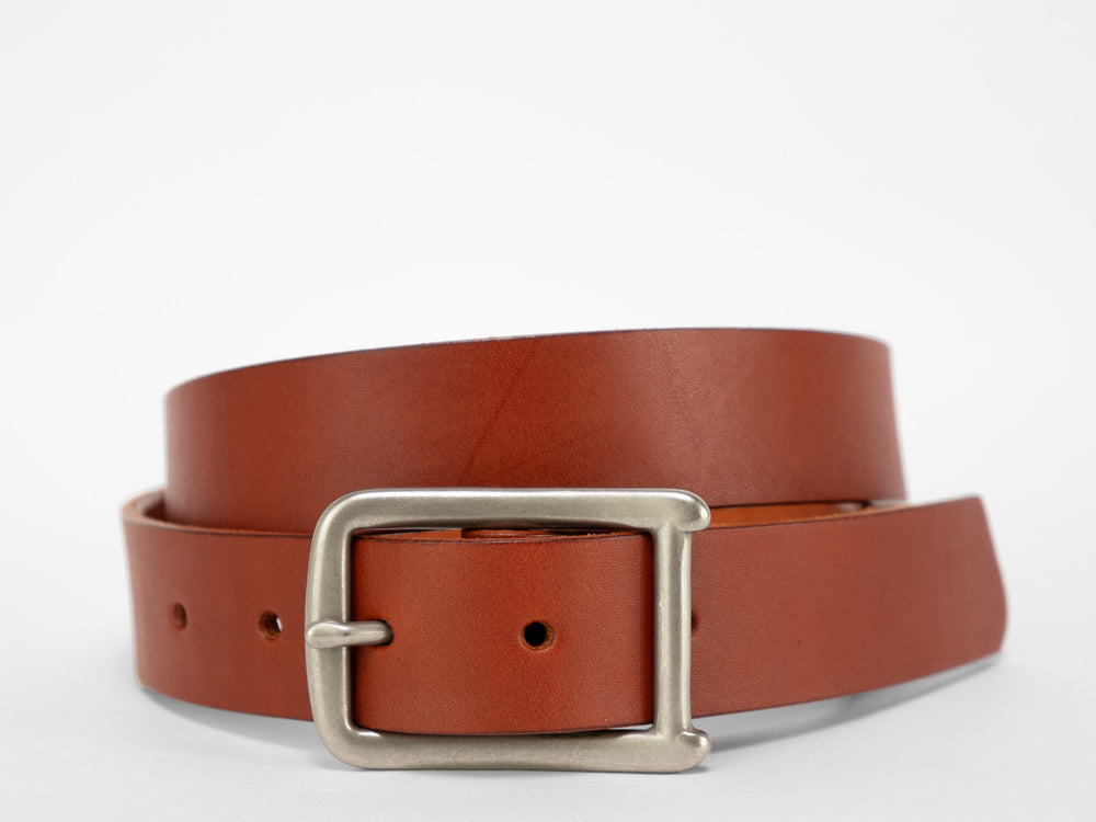 No. 640 Founders Buckle Belt, Tan by Billykirk
