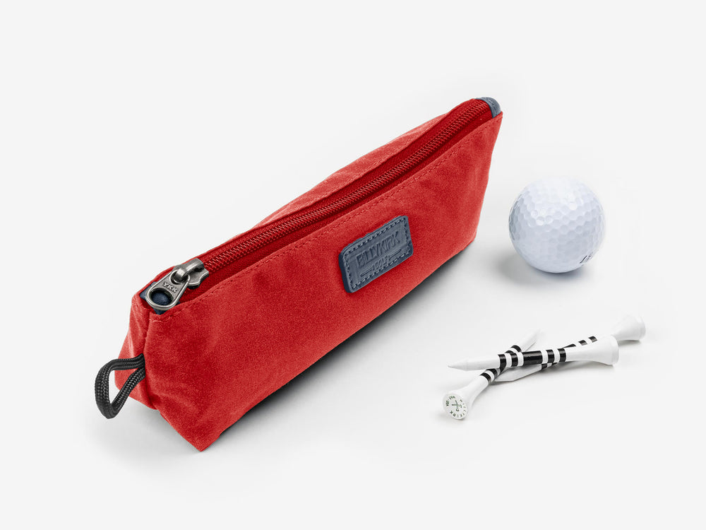 No. 313 Golf Valuables Pouch, Red by Billykirk