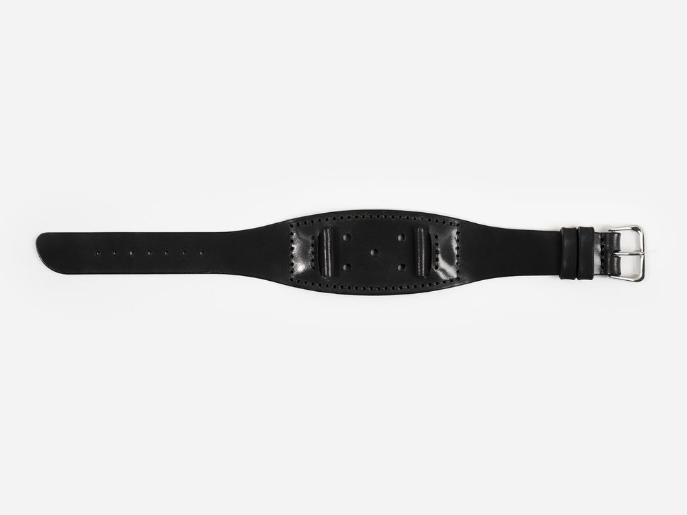 No. 629 Classic Watch Strap, Onyx Cordovan by Billykirk