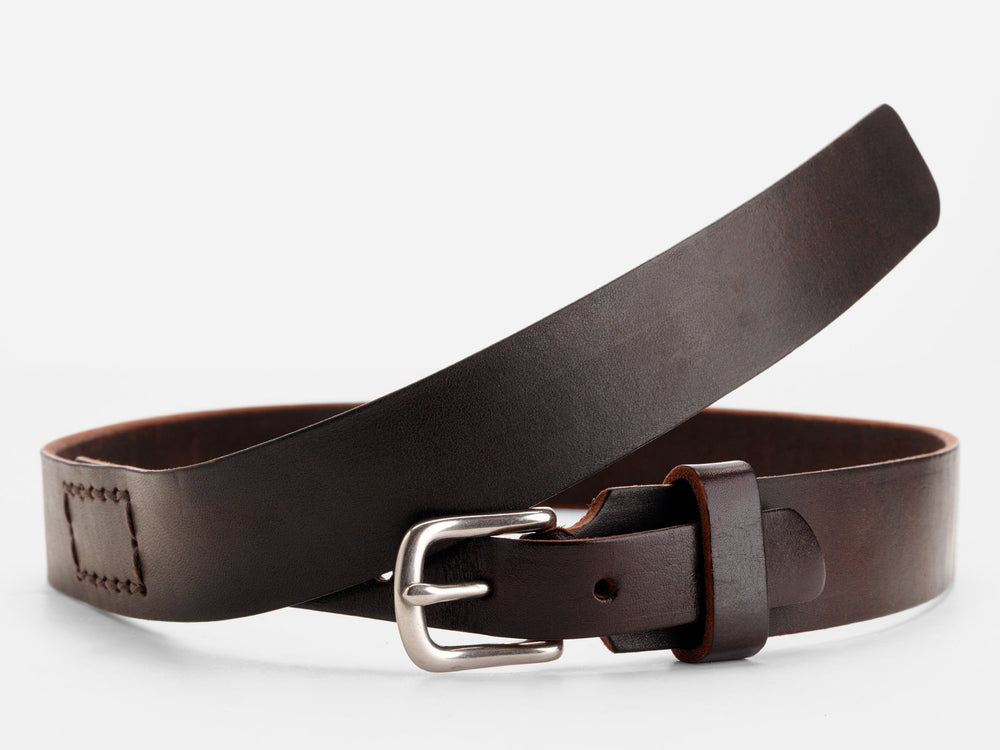 No. 117 Mechanics Belt, Dark Brown by Billykirk