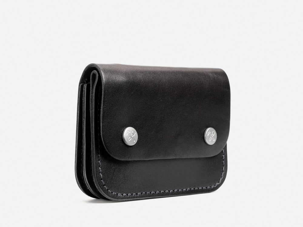 No. 262 Small Trucker Wallet, Black by Billykirk