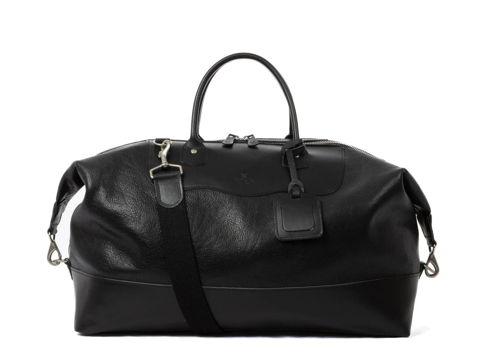 No. 643 Large Carryall, Black Leather by Billykirk