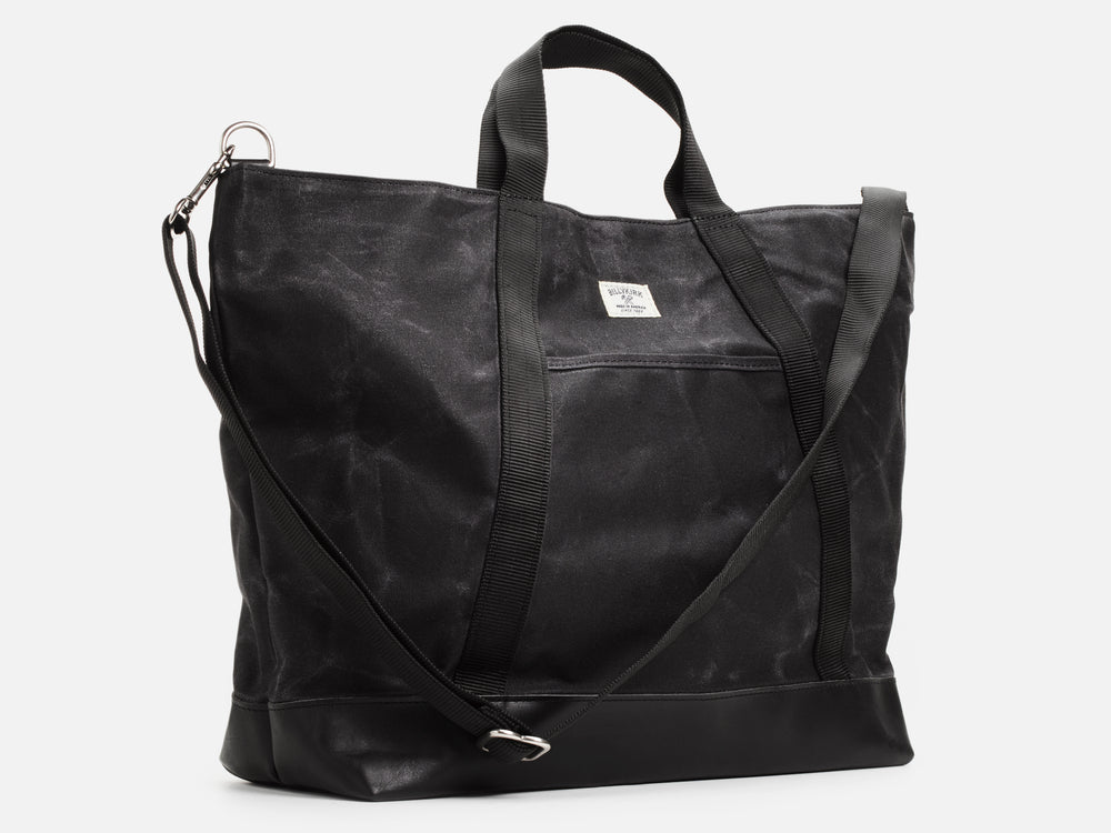 No. 540 Standard Issue East West Tote, Black by Billykirk