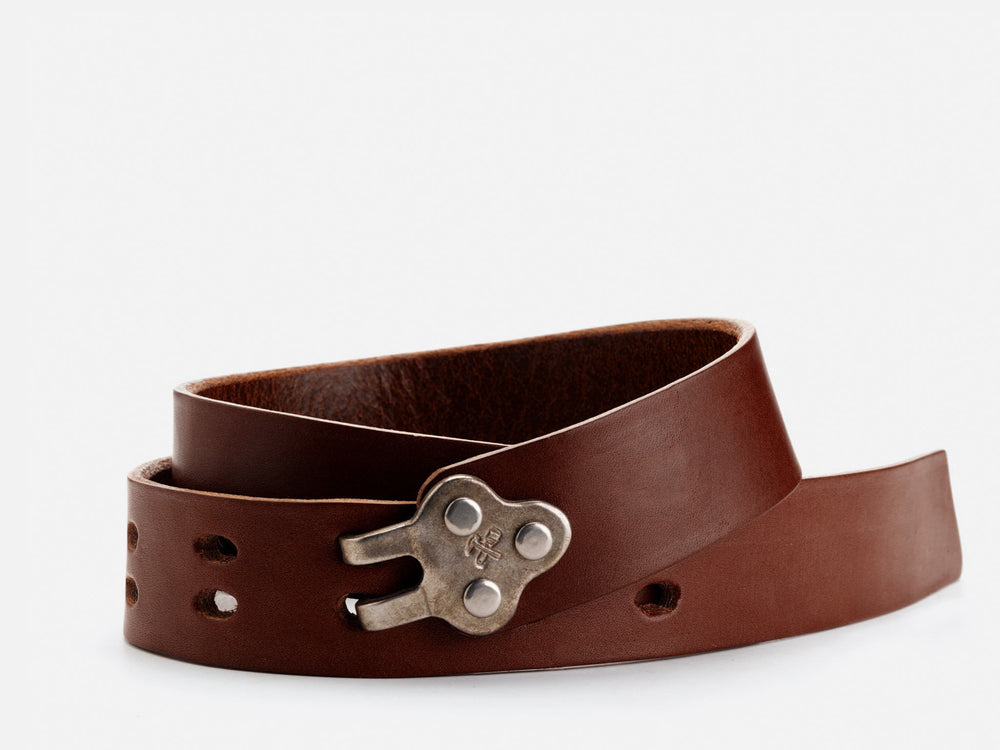 No. 150 Claw Buckle Belt, Hickory by Billykirk