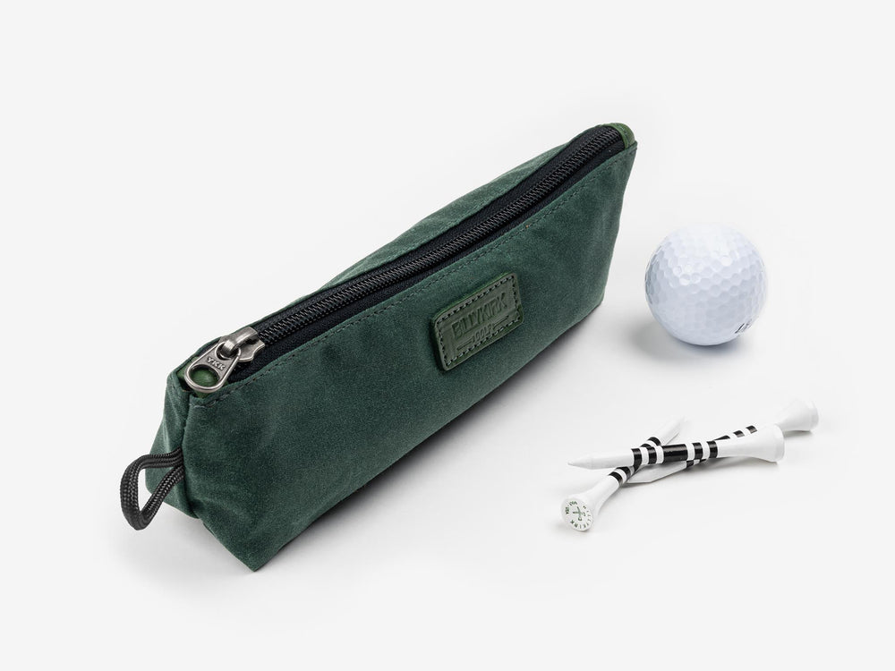No. 313 Golf Valuables Pouch, Hunter Green by Billykirk