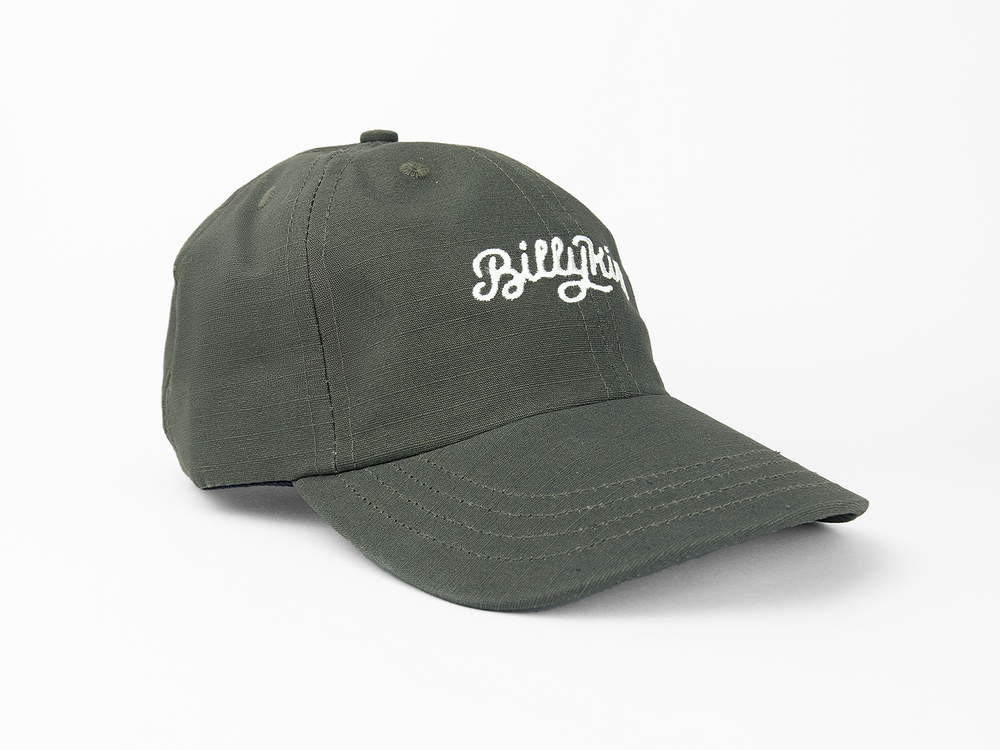 No. 651 Six-Panel Cap with Embroidery, Olive by Billykirk