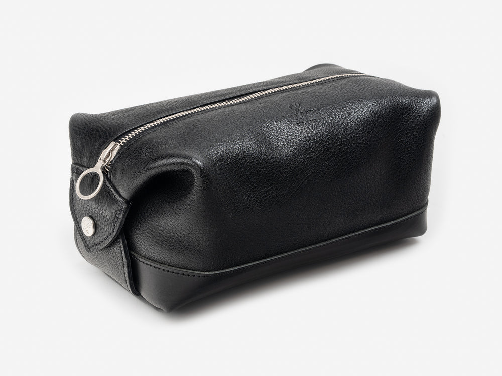 No. 644 Carryall Toiletry Bag, Black by Billykirk