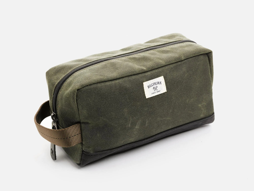No. 258 Standard Issue Toiletry Bag, Olive by Billykirk