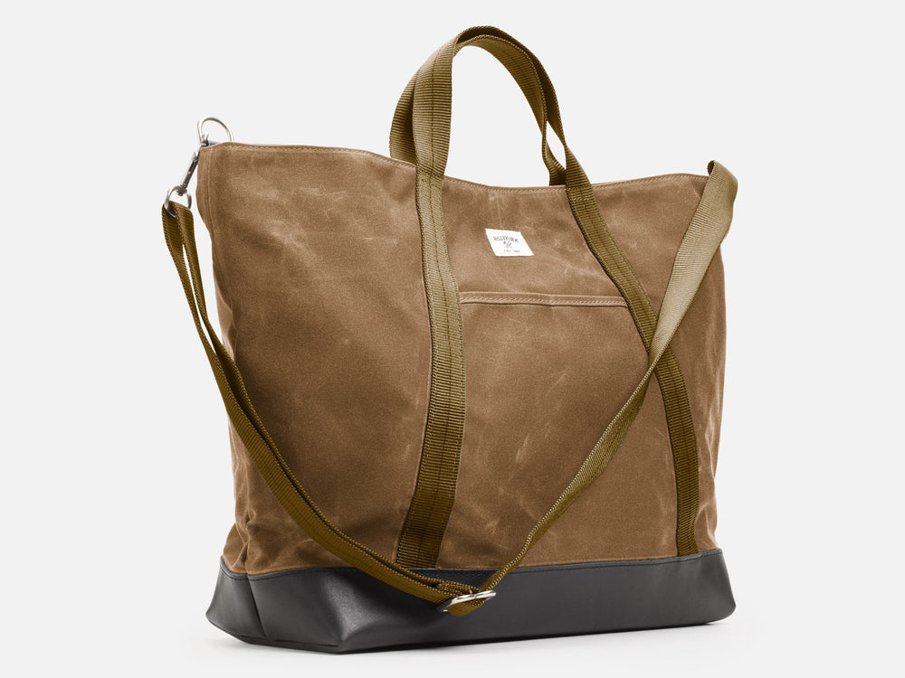 No. 540 Standard Issue East West Tote, Brush Brown by Billykirk
