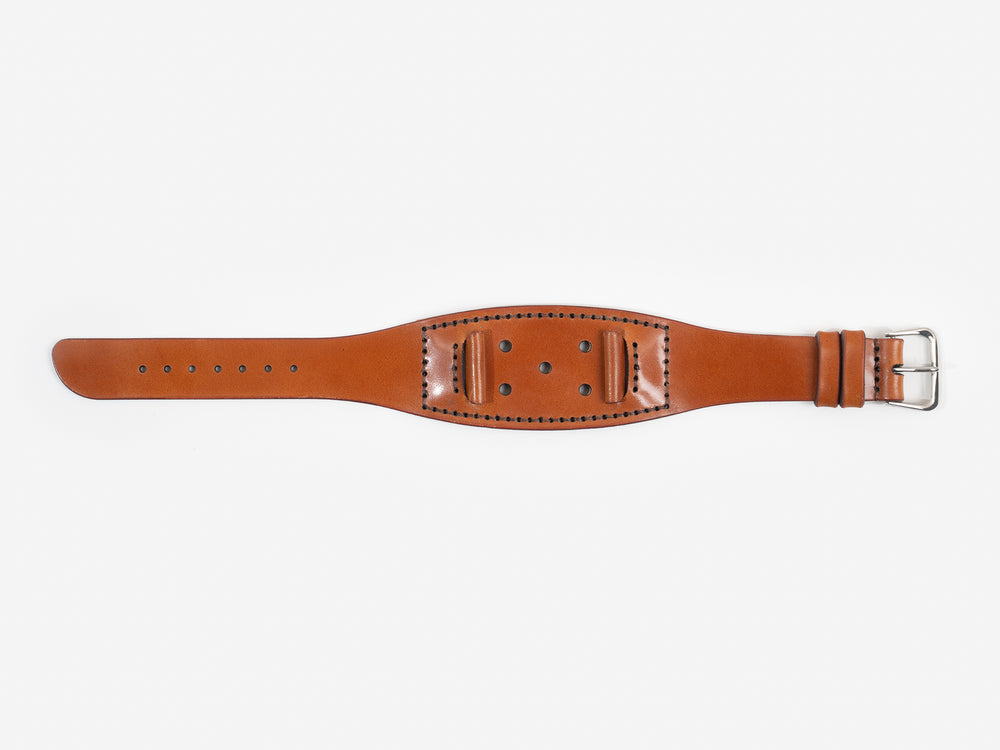 No. 629 Classic Watch Strap, Tan Cordovan by Billykirk