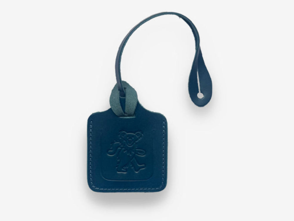 No. 645-GD Luggage Tag Bear, Navy by Billykirk