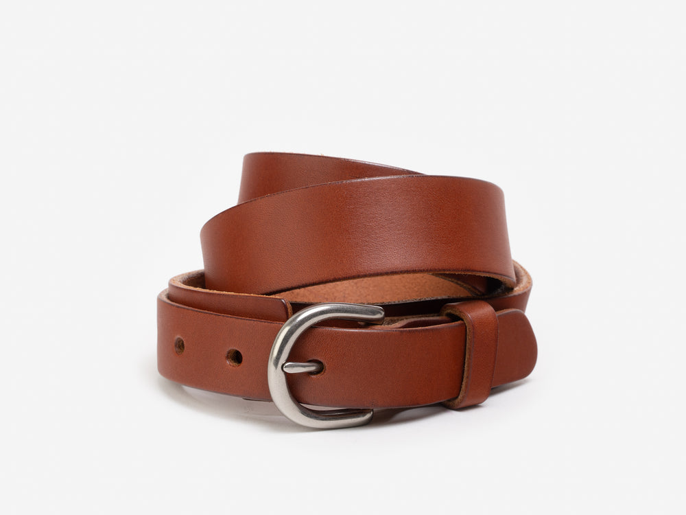 No. 222 Harness Buckle Belt, Tan by Billykirk