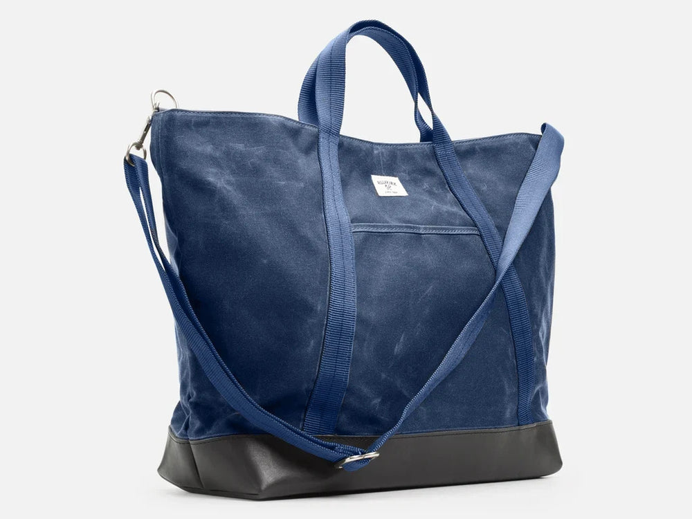 No. 540 Standard Issue East West Tote, Navy by Billykirk