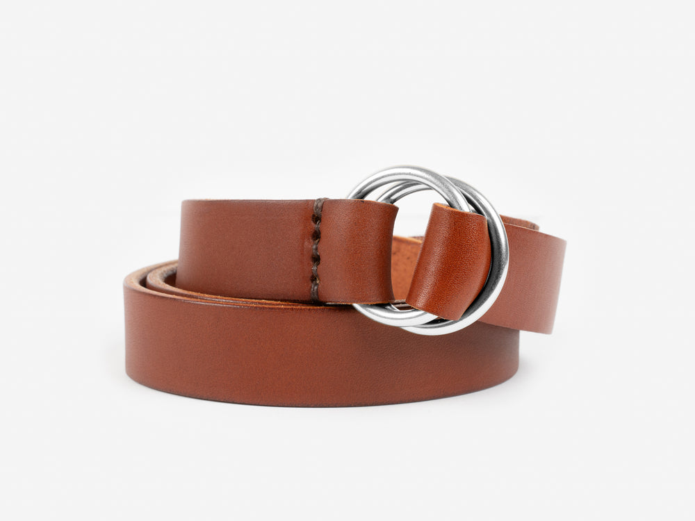 No. 618 O-Ring Belt, Tan by Billykirk