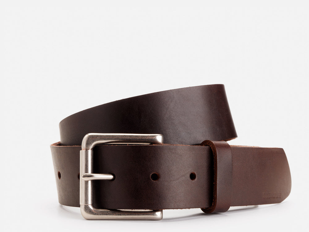 No. 289 Roller Bar Belt, Dark Brown by Billykirk