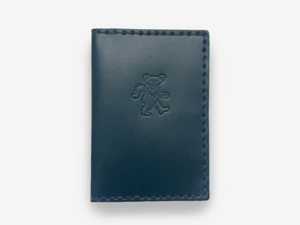 No. 153-GD Passport Case Bear, Navy by Billykirk