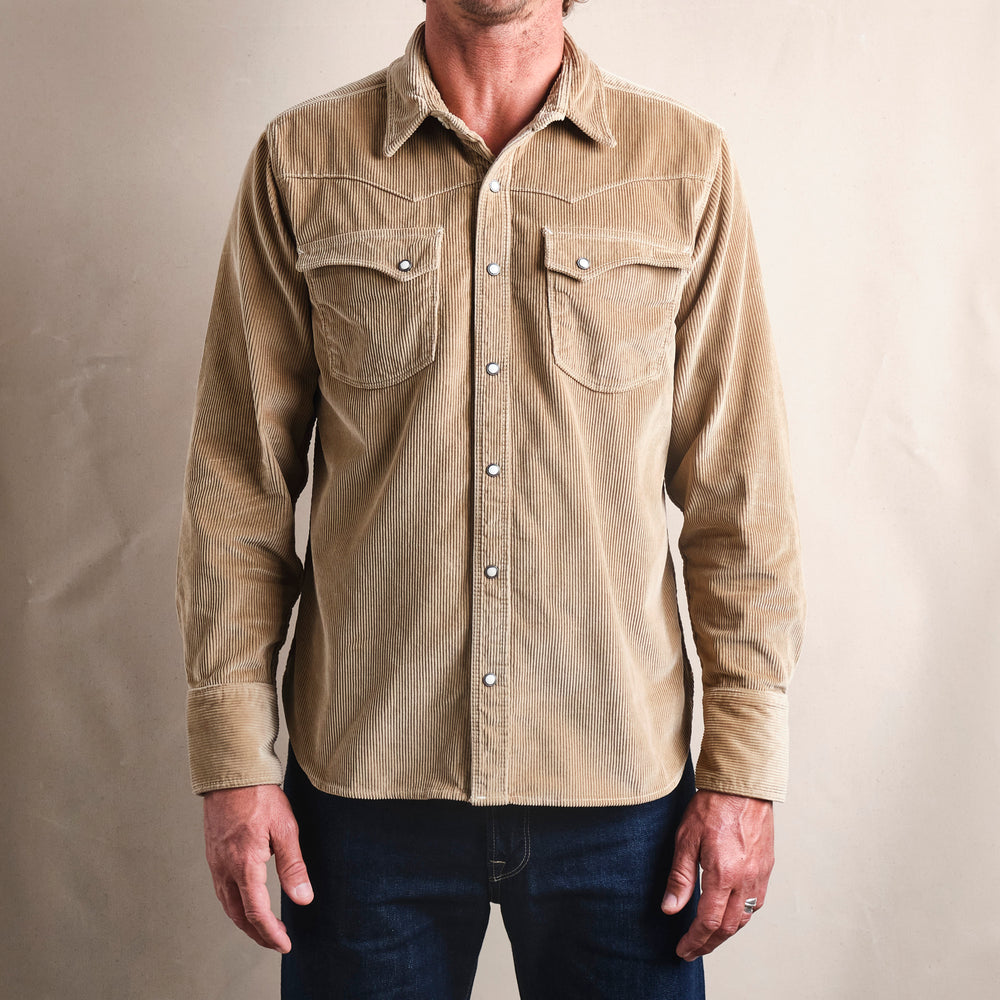 Calico Tan Corduroy by Freenote Cloth