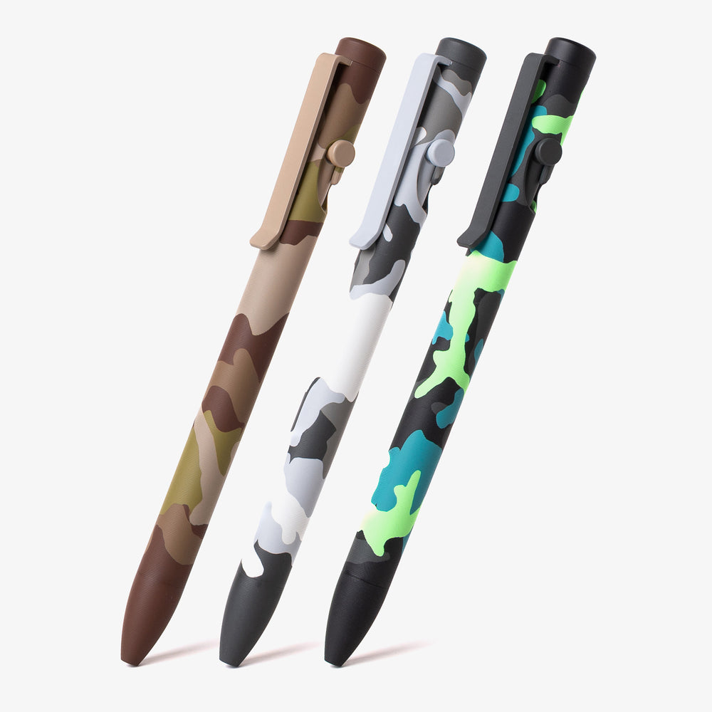 Camo Bolt Action Pen by Tactile Turn