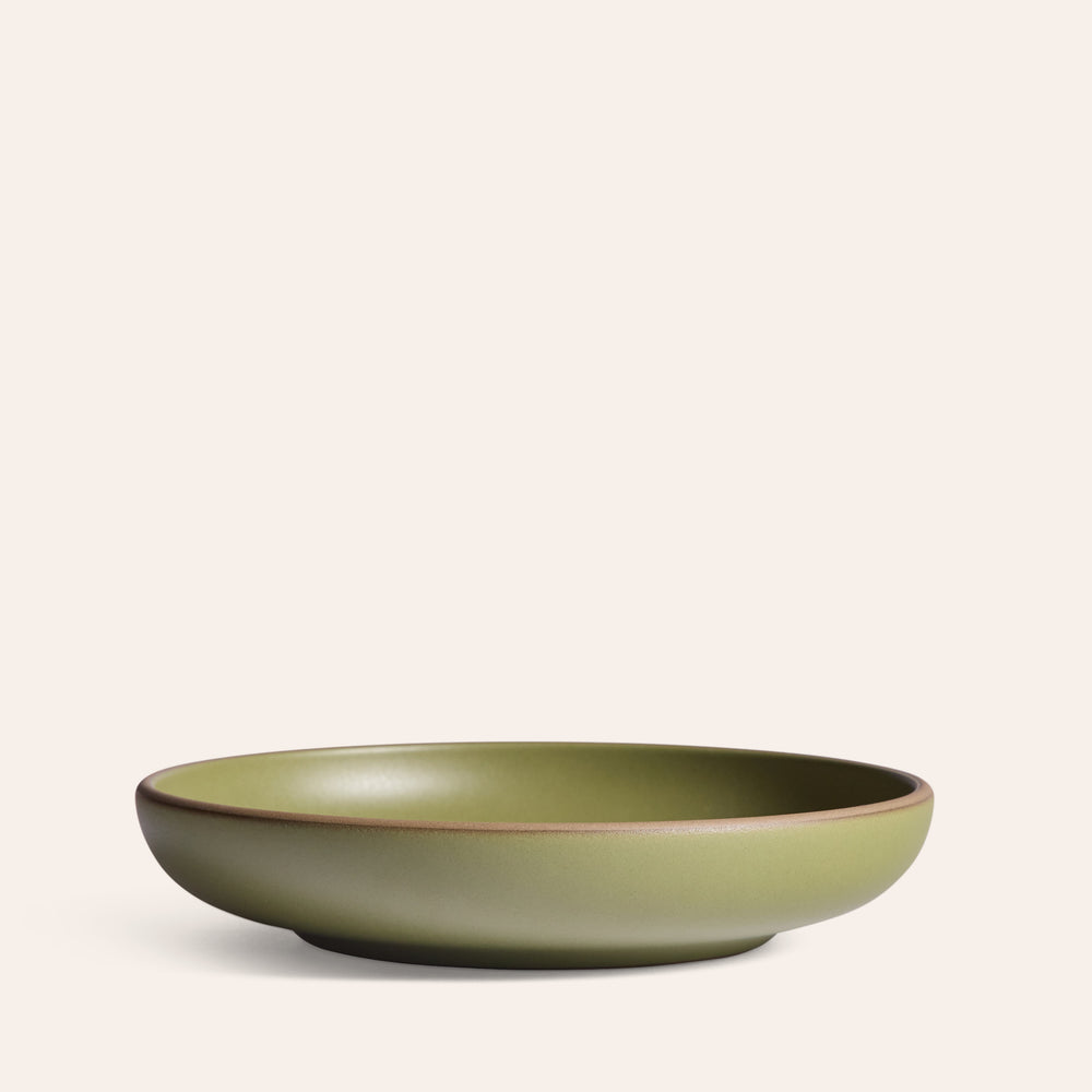 Coupe Dinner Bowl In Pesto by Heath Ceramics