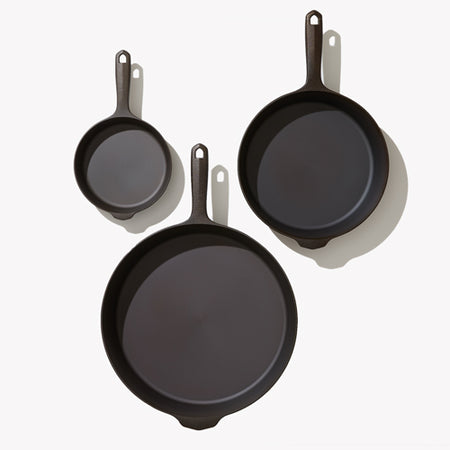 3-Piece Cast Iron Cookware Set by Field Company