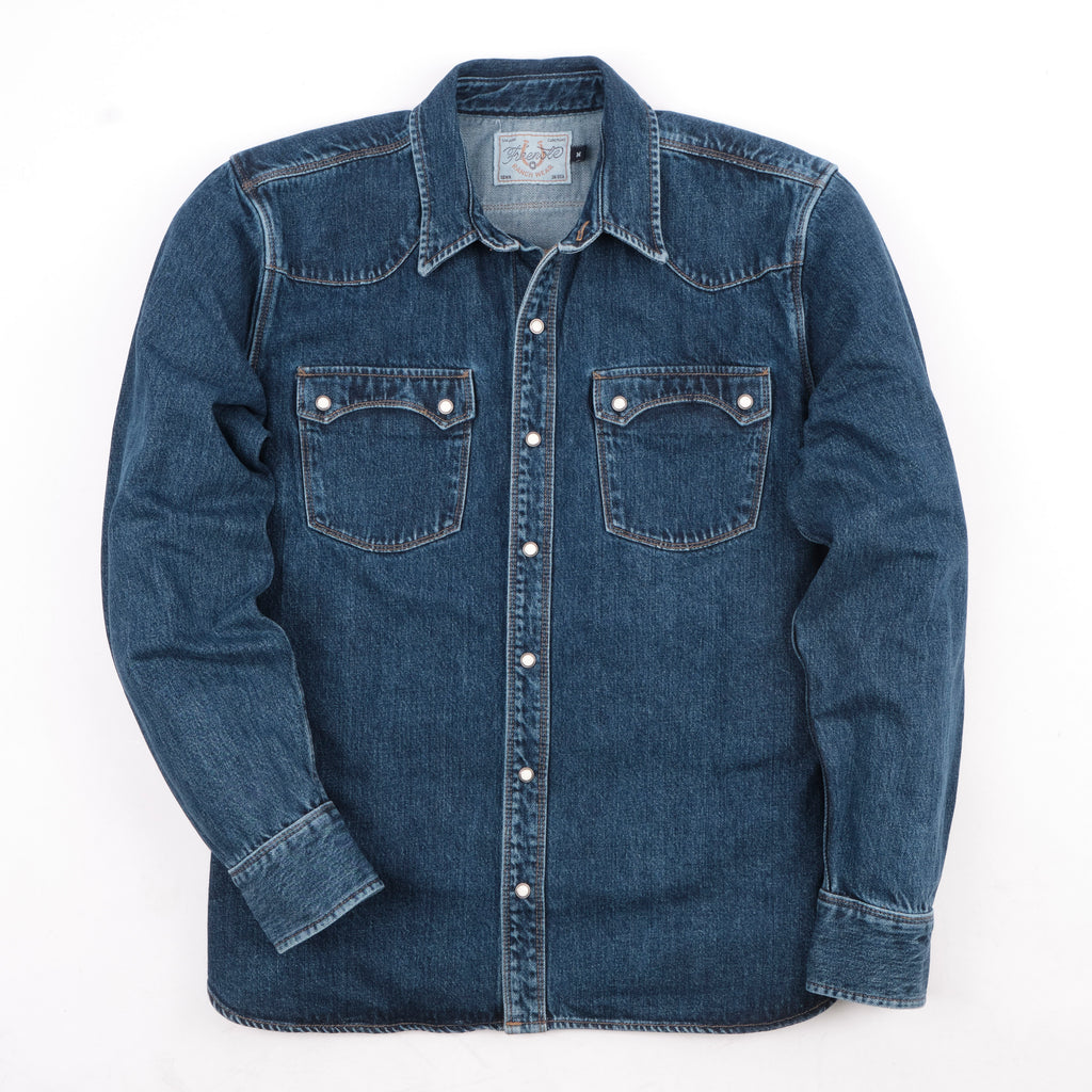 Modern Western 11 Ounce Washed Denim by Freenote Cloth